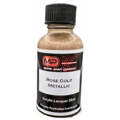 Acrylic Lacquer - Rose Gold Metallic (30ml)