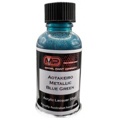 Acrylic Lacquer - Aotakeiro Metallic Blue Green (30ml)