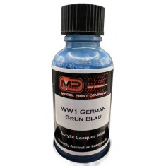 Acrylic Lacquer - WW1 German Grun Blau (30ml)