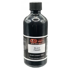 Acrylic Lacquer - Black Primer (100ml)
