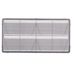 TT Scale 1/120 High Chain Fence w/Barbed Wire