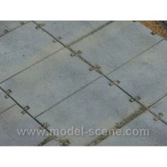 1/160 Concrete Panels Type III. (19mm x 12mm)