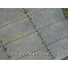 HO Scale Concrete Panels Type II. (35mm x 17mm)