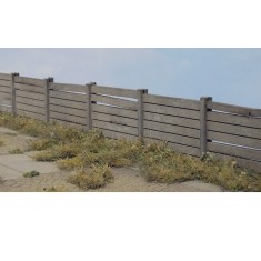 1/72 Concrete Fence Type I (height: 25mm, length: 47cm)
