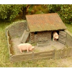 TT Scale Pig House