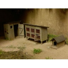 N Scale Farme Yard