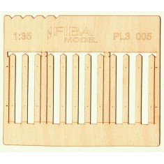 1/32, 1/35 Wooden Fence Type - 5 (laser cut, 2 sheets)