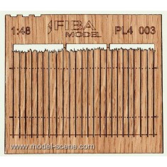 1/48 Rough Cut Cedar Privacy Fence II (2 sheets)