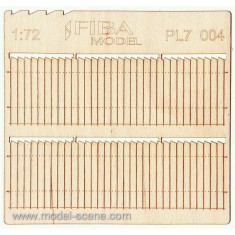 1/72 Saw Toothed Privacy Fence (2 sheets)