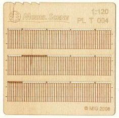 1/120 Saw Toothed Privacy Fence Type 4
