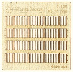 1/120 Picket Fence - Narrow Plank Type 6