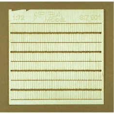 1/72 Wooden shingles
