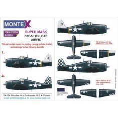 1/24 A6M2 Zero Paint Mask Vol.3 for Trumpeter (Canopy Masks + Insignia Masks)