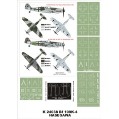1/24 Messerschmitt Bf 109K-4 Paint Mask Vol.5 for Trumpeter (Canopy Masks +Insignia Masks)