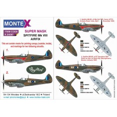 1/24 Spitfire VIII Masks for Airfix kits - Wg Cdr F. R. Carey, AFTU, 67 Sq RAF