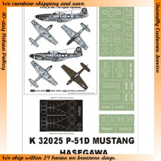 1/32 P-51D Mustang Paint Mask Vol.3 for Hasegawa (Canopy Masks + Insignia Masks)