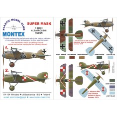 1/32 Albatros D III Paint Mask Vol.1 for Roden (Insignia Masks)