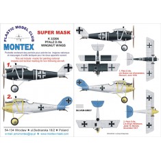 1/32 PFALZ D IIIa Paint Mask for Wingnut Wings (Insignia Masks)