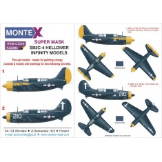 1/32 Curtiss SB2C-4 Helldiver Decals for Infinity kit