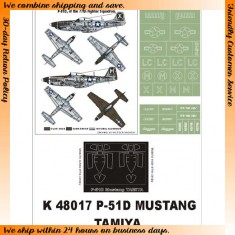 1/48 P-51D Mustang Paint Mask Vol.1 for Tamiya (Canopy Masks + Insignia Masks)