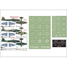 1/48 IL-2 (single seater) Paint Mask for Accurate Miniatures (for Canopy &Insignia)