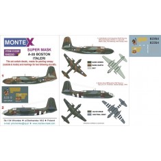 1/48 Douglas A-20 Boston Paint Mask for Italeri kit
