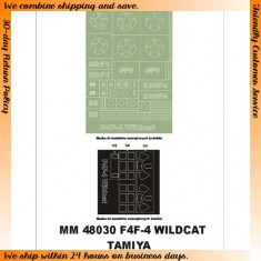 1/48 Grumman F4F-4 Wildcat Paint Mask for Tamiya kit (Canopy Masks + Insignia Masks)