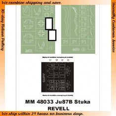 1/48 Junkers Ju 87B Paint Mask for Revell kit (Canopy Masks + Insignia Masks)