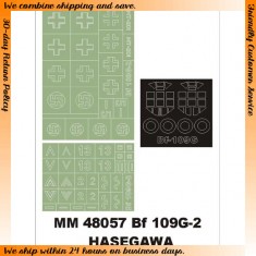 1/48 Messerschmitt Bf 109G-2 Paint Mask for Hasegawa kit (Canopy Masks + Insignia Masks)