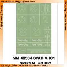 1/48 Spad VII C1 Paint Mask for Special Hobby kit (1 Insignia Masks)