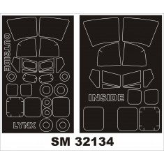 1/32 Westland Lynx Paint Mask for Revell kit