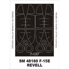 1/48 F-15E Paint Mask for Revell kit (outside-inside)