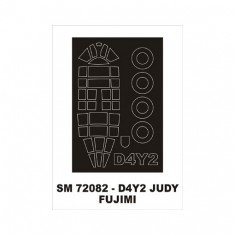 1/72 Kugisho D4Y2 Judy Paint Mask for Fujimi kit (outside)
