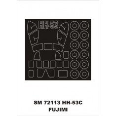 1/72 Sikorsky HH-53C Paint Mask for Fujimi kit (outside)