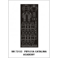 1/72 PBY-2/5A Catalina Paint Mask for Academy kit (outside)
