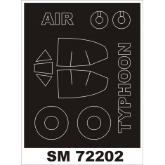1/72 Hawker Typhoon Ib Paint Mask for Airfix kit (outside)