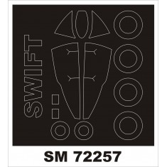 1/72 Supermarine Swift FR.5 Paint Mask for Airfix kit