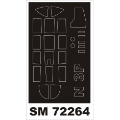 1/72 Northrop N-3PB Paint Mask for Special Hobby kit
