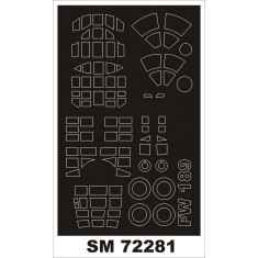 1/72 Focke-Wulf Fw 189 Paint Mask for ICM kit (outside)