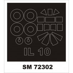 1/72 IL-10 Paint Masks for Fly kits (outside)