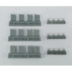 1/48 German Cans (2 types, 12pcs)