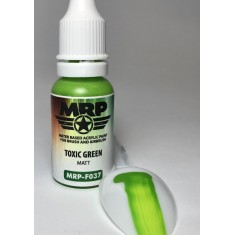 Acrylic Paint for Figure - Toxic Green Matt (17ml)