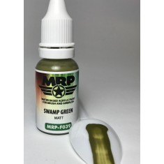 Acrylic Paint for Figure - Swamp Green Matt (17ml)