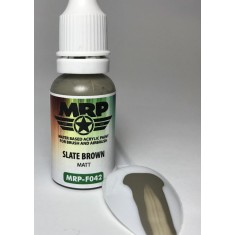 Acrylic Paint for Figure - Slate Brown Matt (17ml)