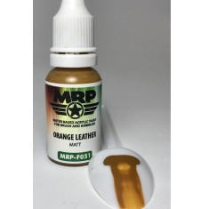 Acrylic Paint for Figure - Orange Leather Matt (17ml)