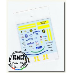 1/18 A.Senna Figure decal (Lotus)