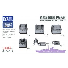 1/200 Kriegsmarine Skylights x63