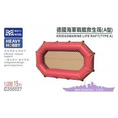 1/200 Kriegsmarine Life Raft Type A x15