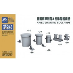 1/350 Kriegsmarine Bollards x88