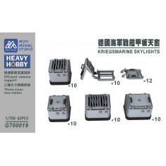 1/700 Kriegsmarine Skylights x62